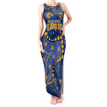 Personalized West Coast Eagles Tank Maxi Dress Aboriginal Pattern with Graffiti Style