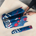 Personalized Western Bulldogs Umbrella Aboriginal Pattern with Graffiti Style