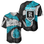 Personalized Power Football Baseball Jersey Easter Egg Pattern Teal Monochrome Tribal Dot Style
