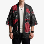 Personalized Essendon Football Kimono Easter Egg Pattern Red Black Tribal Dot Art Style