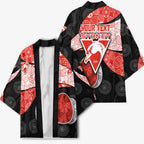Personalized Sydney Football Kimono Easter Egg Pattern Red White Tribal Dot Art Style