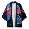 Personalized Western Bulldogs Football Kimono Easter Egg Pattern Red Blue Tribal Dot Art Style