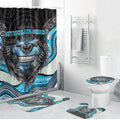 Cronulla Sutherland Sharks Bathroom Set The Scream of Lightning Eyes - Indigenous Dot Ripping Effect
