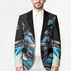 Cronulla Sutherland Sharks Blazer The Scream of Lightning Eyes - Indigenous Dot Ripping Effect