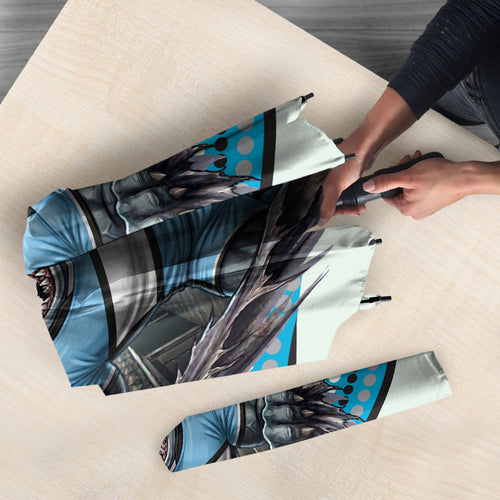 Cronulla Sutherland Sharks Umbrella The Scream of Lightning Eyes - Indigenous Dot Ripping Effect
