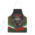 South Sydney Rabbitohs Apron The Scream of Lightning Eyes - Indigenous Dot Ripping Effect