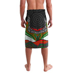 South Sydney Rabbitohs Lavalava The Scream of Lightning Eyes - Indigenous Dot Ripping Effect