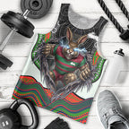 South Sydney Rabbitohs Men Tank Top The Scream of Lightning Eyes - Indigenous Dot Ripping Effect