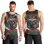 South Sydney Rabbitohs Men Tank Top The Scream of Lightning Eyes - Indigenous Dot Ripping Effect