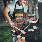 Brisbane Broncos Apron The Scream of Lightning Eyes - Indigenous Dot Ripping Effect