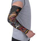 Brisbane Broncos Arm Sleeves The Scream of Lightning Eyes - Indigenous Dot Ripping Effect