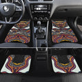 Brisbane Broncos Car Mats The Scream of Lightning Eyes - Indigenous Dot Ripping Effect
