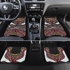 Brisbane Broncos Car Mats The Scream of Lightning Eyes - Indigenous Dot Ripping Effect