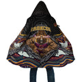 Brisbane Broncos Cloak The Scream of Lightning Eyes - Indigenous Dot Ripping Effect