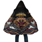 Brisbane Broncos Cloak The Scream of Lightning Eyes - Indigenous Dot Ripping Effect