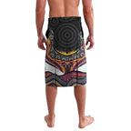 Brisbane Broncos Lavalava The Scream of Lightning Eyes - Indigenous Dot Ripping Effect