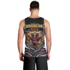 Brisbane Broncos Men Tank Top The Scream of Lightning Eyes - Indigenous Dot Ripping Effect