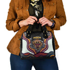 Brisbane Broncos Shoulder Handbag The Scream of Lightning Eyes - Indigenous Dot Ripping Effect