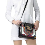 Brisbane Broncos Shoulder Handbag The Scream of Lightning Eyes - Indigenous Dot Ripping Effect