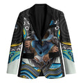 Gold Coast Titans Blazer The Scream of Lightning Eyes - Indigenous Dot Ripping Effect