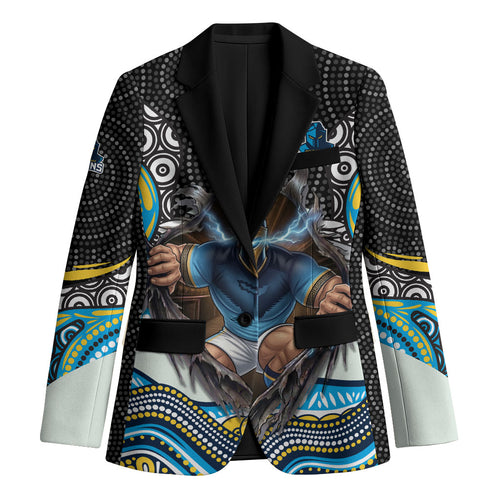 Gold Coast Titans Blazer The Scream of Lightning Eyes - Indigenous Dot Ripping Effect