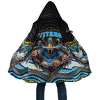 Gold Coast Titans Cloak The Scream of Lightning Eyes - Indigenous Dot Ripping Effect