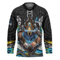 Gold Coast Titans Hockey Jersey The Scream of Lightning Eyes - Indigenous Dot Ripping Effect