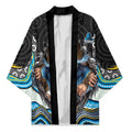 Gold Coast Titans Kimono The Scream of Lightning Eyes - Indigenous Dot Ripping Effect