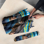 Gold Coast Titans Umbrella The Scream of Lightning Eyes - Indigenous Dot Ripping Effect