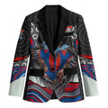 Newcastle Knights Blazer The Scream of Lightning Eyes - Indigenous Dot Ripping Effect