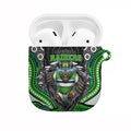 Canberra Raiders AirPods Case The Scream of Lightning Eyes - Indigenous Dot Ripping Effect