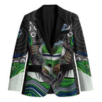 Canberra Raiders Blazer The Scream of Lightning Eyes - Indigenous Dot Ripping Effect