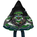 Canberra Raiders Cloak The Scream of Lightning Eyes - Indigenous Dot Ripping Effect