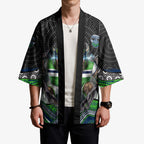 Canberra Raiders Kimono The Scream of Lightning Eyes - Indigenous Dot Ripping Effect