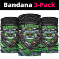 Canberra Raiders Neck Gaiter The Scream of Lightning Eyes - Indigenous Dot Ripping Effect