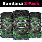 Canberra Raiders Neck Gaiter The Scream of Lightning Eyes - Indigenous Dot Ripping Effect