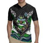 Canberra Raiders Rugby Jersey The Scream of Lightning Eyes - Indigenous Dot Ripping Effect