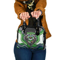 Canberra Raiders Shoulder Handbag The Scream of Lightning Eyes - Indigenous Dot Ripping Effect