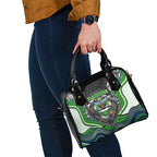 Canberra Raiders Shoulder Handbag The Scream of Lightning Eyes - Indigenous Dot Ripping Effect
