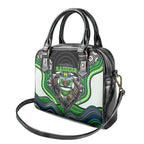 Canberra Raiders Shoulder Handbag The Scream of Lightning Eyes - Indigenous Dot Ripping Effect