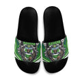 Canberra Raiders Slide Sandals The Scream of Lightning Eyes - Indigenous Dot Ripping Effect