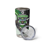 Canberra Raiders Tumbler Cup The Scream of Lightning Eyes - Indigenous Dot Ripping Effect