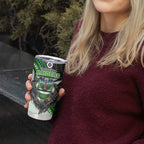 Canberra Raiders Tumbler Cup The Scream of Lightning Eyes - Indigenous Dot Ripping Effect