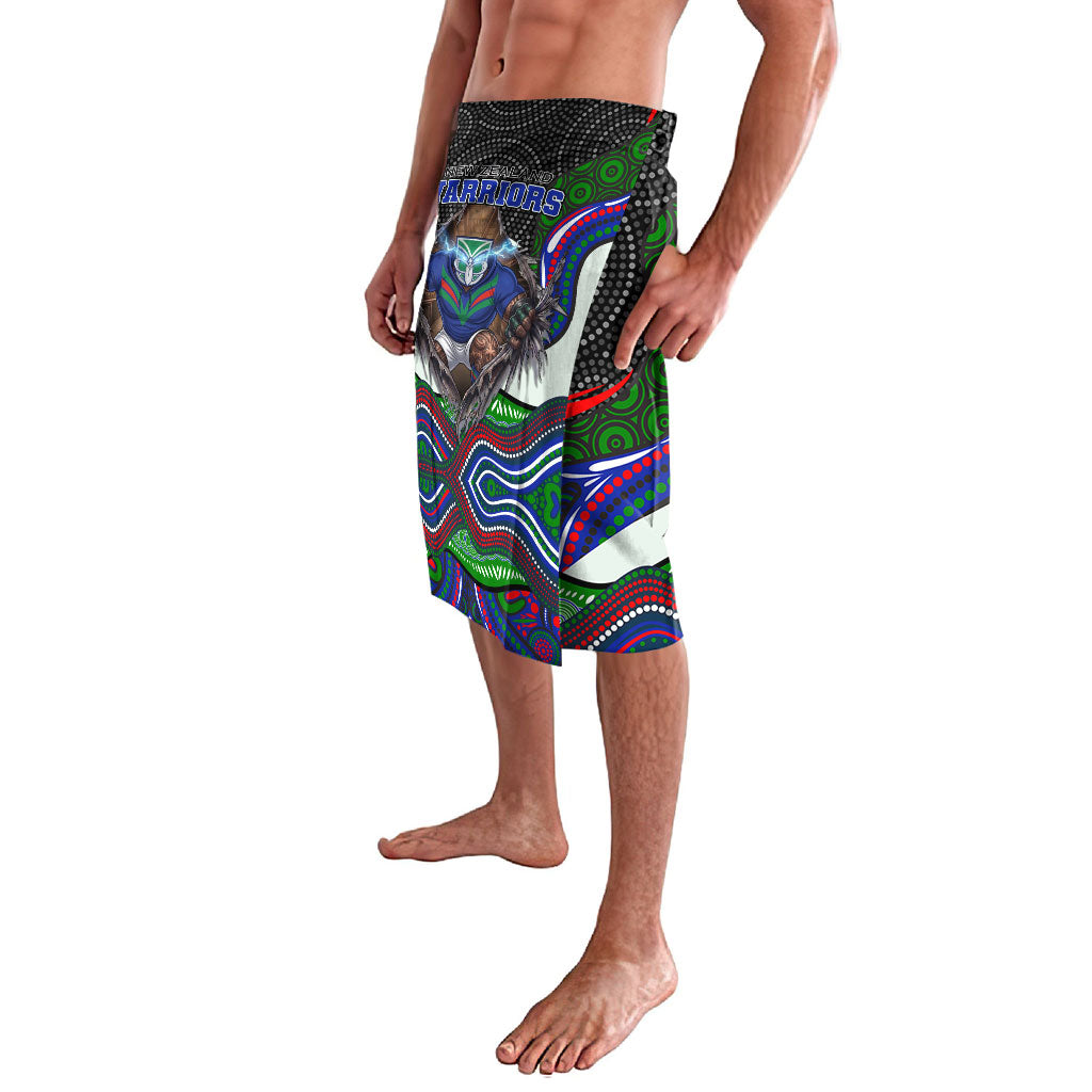 New Zealand Warriors Lavalava The Scream of Lightning Eyes - Indigenous Dot Ripping Effect