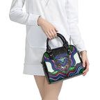New Zealand Warriors Shoulder Handbag The Scream of Lightning Eyes - Indigenous Dot Ripping Effect