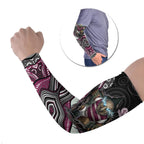 Manly Warringah Sea Eagles Arm Sleeves The Scream of Lightning Eyes - Indigenous Dot Ripping Effect
