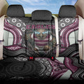 Manly Warringah Sea Eagles Back Car Seat Cover The Scream of Lightning Eyes - Indigenous Dot Ripping Effect