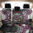 Manly Warringah Sea Eagles Back Car Seat Cover The Scream of Lightning Eyes - Indigenous Dot Ripping Effect