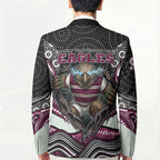 Manly Warringah Sea Eagles Blazer The Scream of Lightning Eyes - Indigenous Dot Ripping Effect