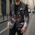 Manly Warringah Sea Eagles Blazer The Scream of Lightning Eyes - Indigenous Dot Ripping Effect